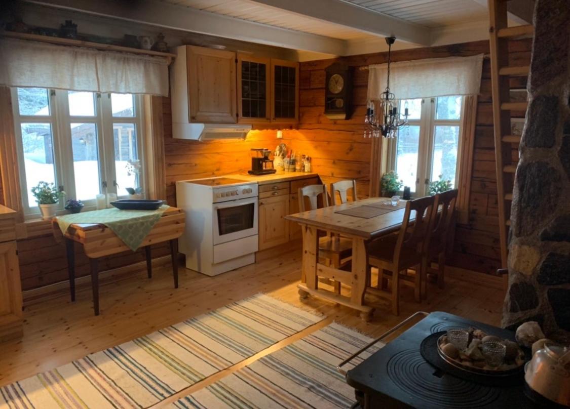 فيلا 100 Years Old Norwegian Log House In ترومسو المظهر الخارجي الصورة