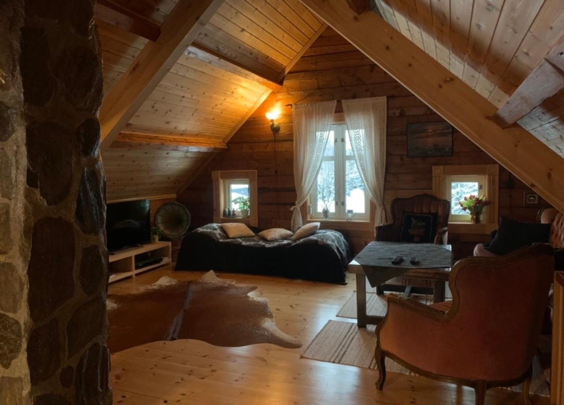 فيلا 100 Years Old Norwegian Log House In ترومسو المظهر الخارجي الصورة